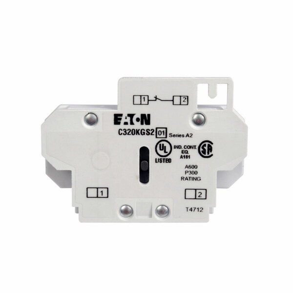 Contactor, 1No/1Nc Side Mt Aux. Contact