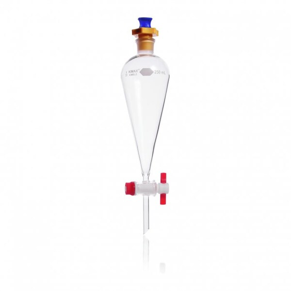 Funnel, 250mL, Clear, 60mm Overall L, PK4