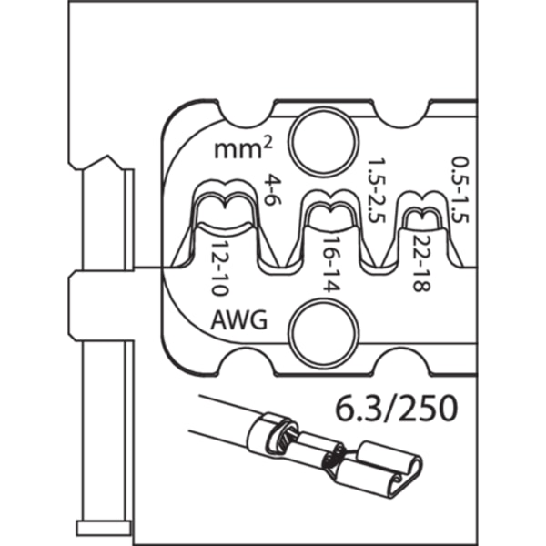 Module Inert, Flat Plugs, 6.3