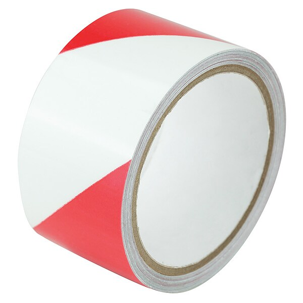 Marking Tape, Striped, Ivory Green/Red, 2