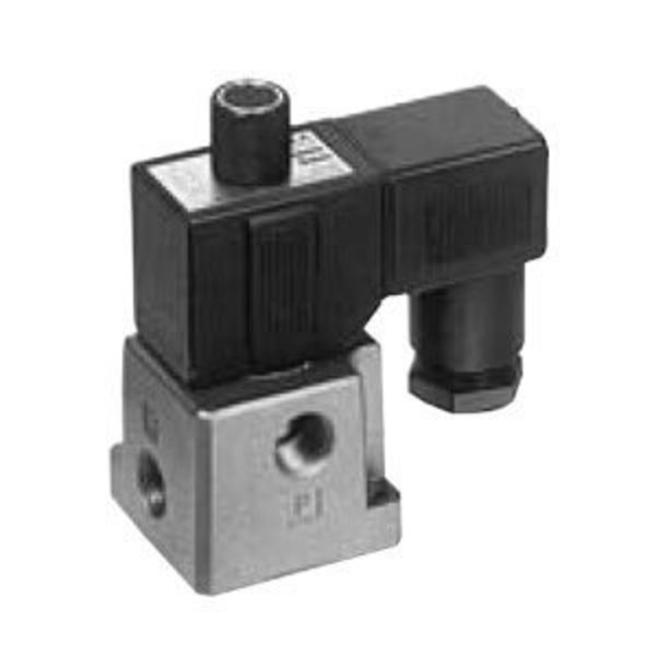 Poppet Valve, 3 Port for Vacuum, DIN Term