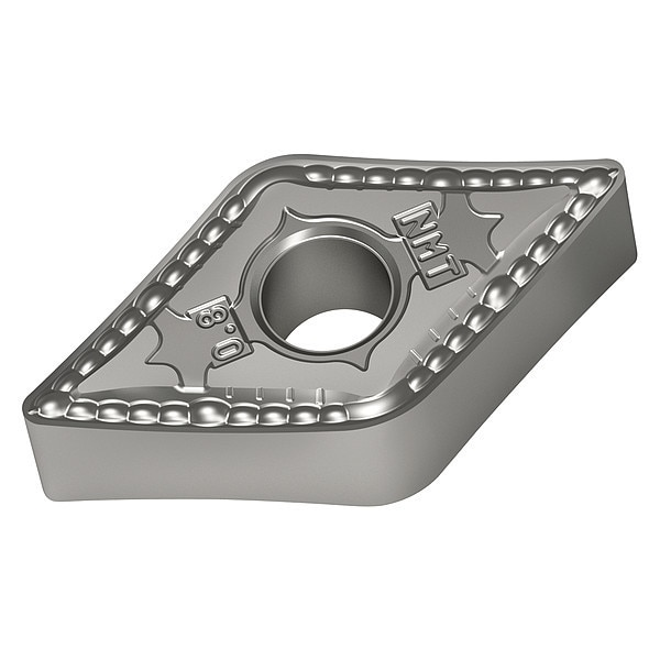 Diamond Turning Insert, Diamond, 1/2 in, DNMG, 55  Degrees, 3/64 in, Carbide