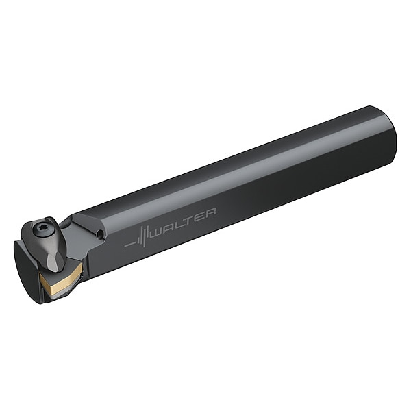 Indexable Boring Bar, A20T-DWLNR4, 12 in L, High Speed Steel, Trigon Insert Shape