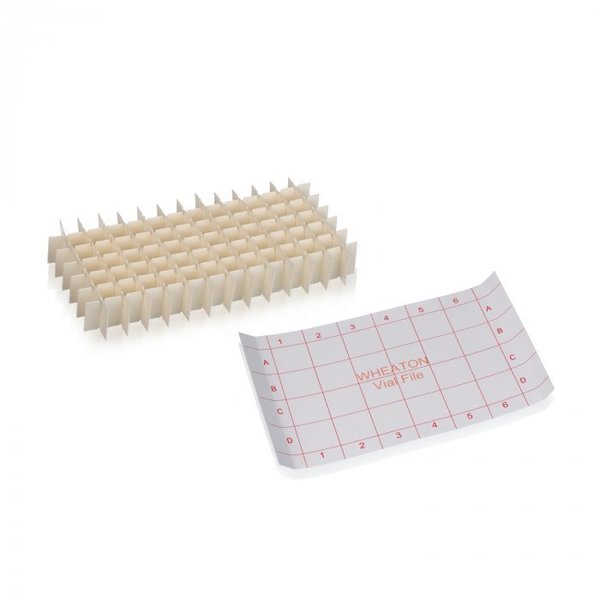 Partition, For 24 Vials Store Case, PK6