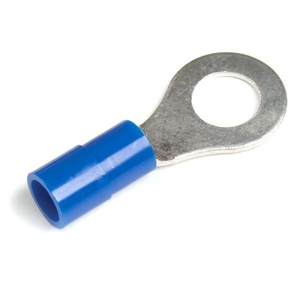 16-14 AWG Nylon Ring Terminal #6 Stud PK