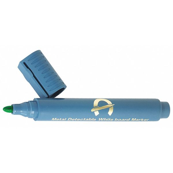 Detectable Dry Erase Marker Set, Round Barrel, PK10