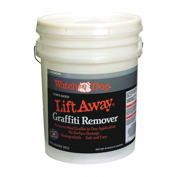 Watch Dog Lift Away Soy-Based Smooth Surface Graffiti Remover, 5 Gallon