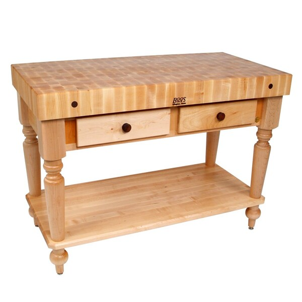 Rustica, Shelf, Red, 48