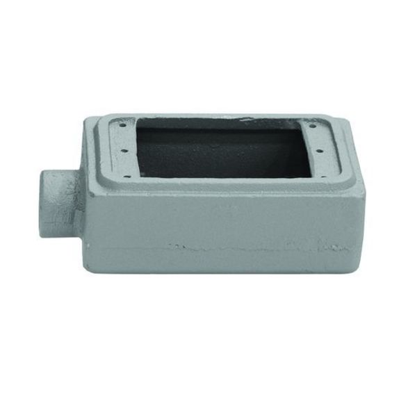 1 -Gang Horizontal or Vertical Weatherproof Cover, 2-13/16
