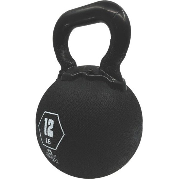 Teal Durable Rhino Kettle Bell, 12lb