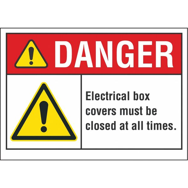 Decaldanger Electrical Box, 14