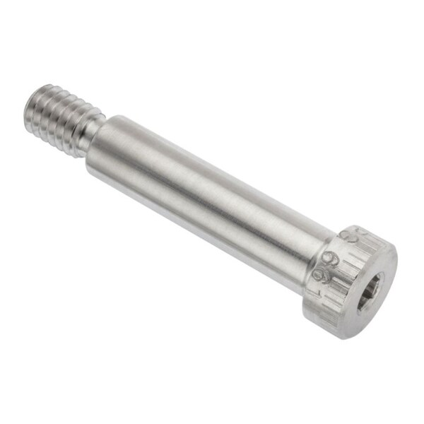 Shoulder Screw, 3A Thr Sz, 7/8 Thr Lg, 1-1/2 in Shoulder Lg, Aluminum