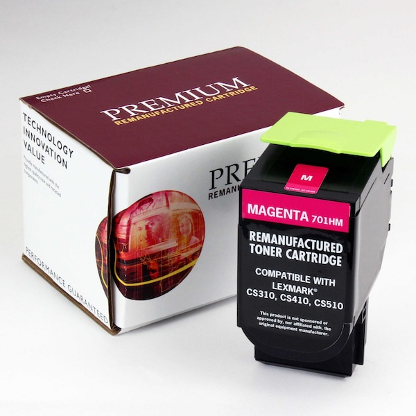 Toner For CS310 701HM, Magenta, 3K Pages