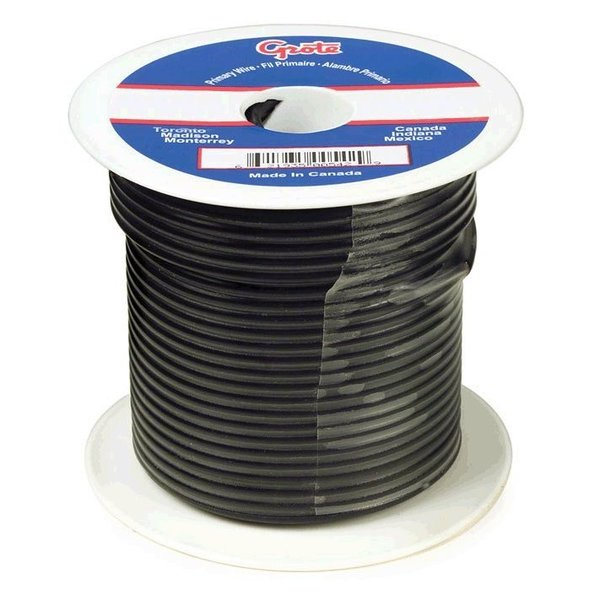 Primary Wire, 16 Gauge, Black, 1000ft.Spool