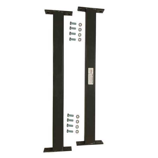 Brace Set, 3 ft., Steel, Button-On Racks