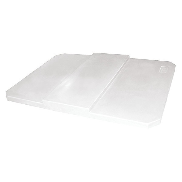 Cube Truck Lid, White, Fits 25 cu. ft.