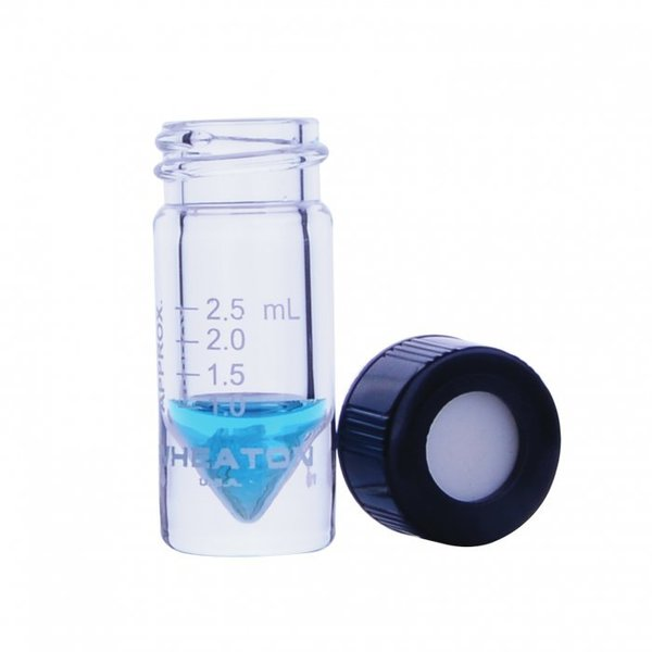 Vial, Clear, 3mL, Neck Size 20-400, PK12