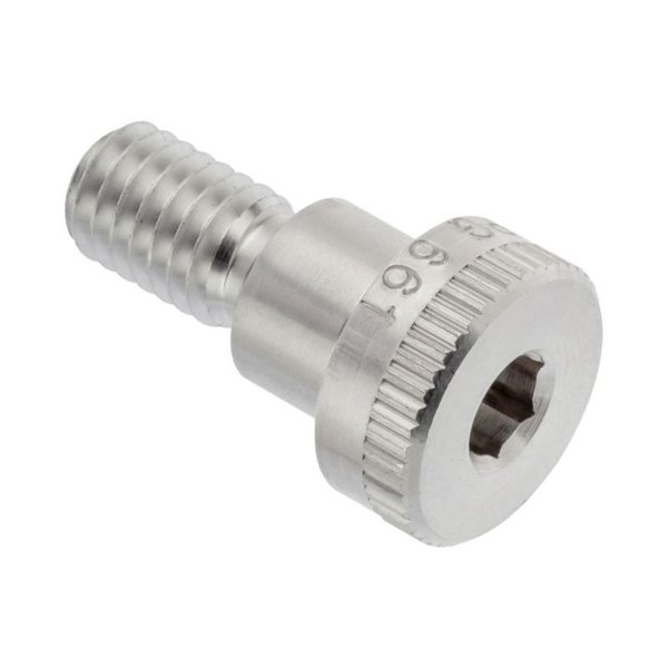 Shoulder Screw, 3A Thr Sz, 5/8 Thr Lg, 1/2 in Shoulder Lg, Aluminum