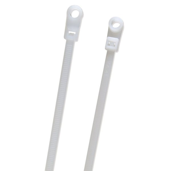 Mounting Tie, White, 15.6