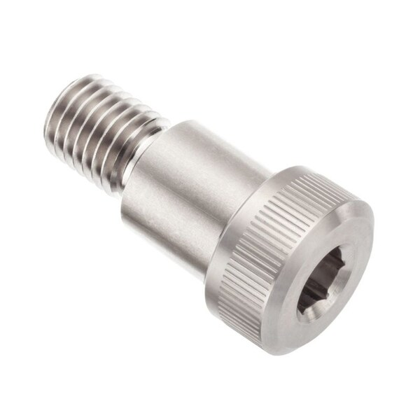 Shoulder Screw, 3A Thr Sz, 5/8 Thr Lg, 1-3/4 in Shoulder Lg, Aluminum