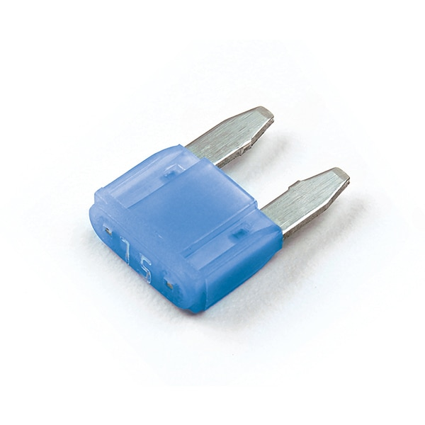 Mini Fuse W/Led, 15A, PK2