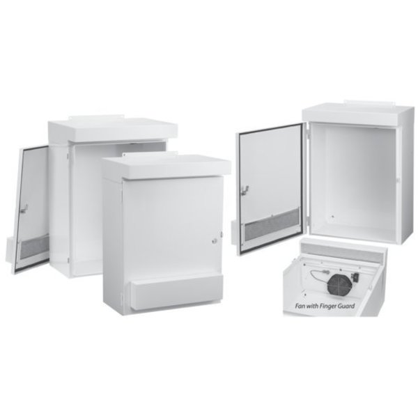 NEMA 3R 35.0 in H x 24.0 in W x 12.0 in D Wall Mount Enclosure
