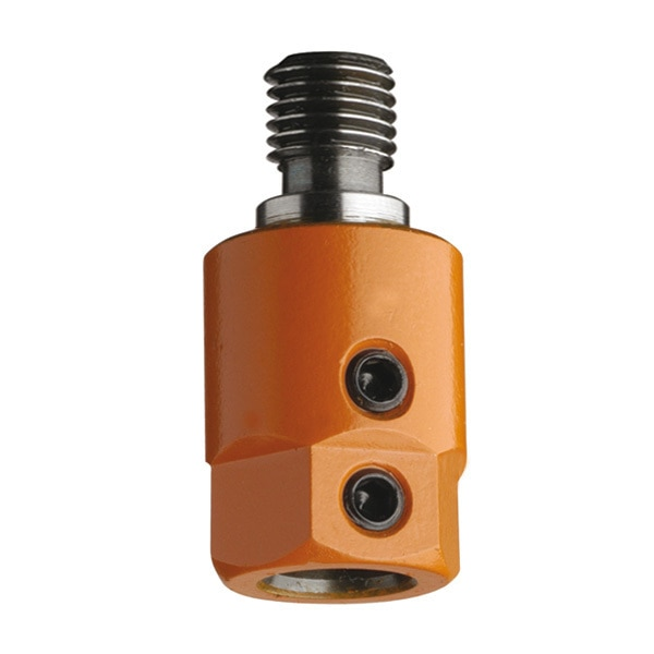 Adaptor, 10mm Bore, M10/11, Left, 19.5mm dia