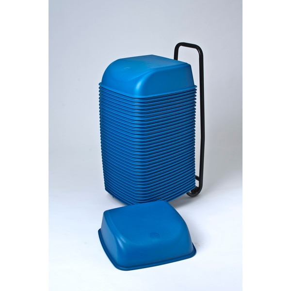 Cinema Seats, Rolling Cart, Blue, PK36