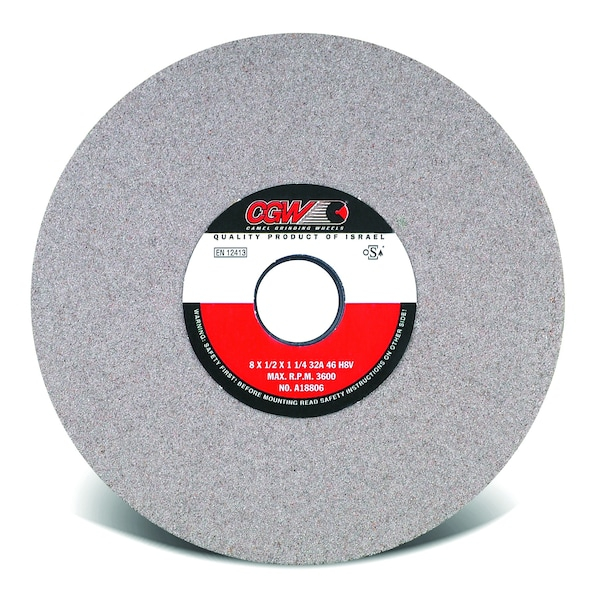 Grinding Whl, 8x.5x1-1/4, T1, 32A80-K8-V