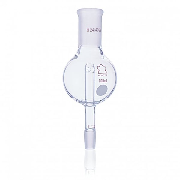 Bottom Vapor Tube Trap, 100mL, 180mm