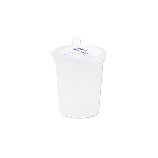 Specimen Container w/Lid, 6.5 oz., PK500