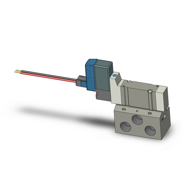 Valve, Sngl, 5 Port, 2 Pstn, 110VAC, 1/8
