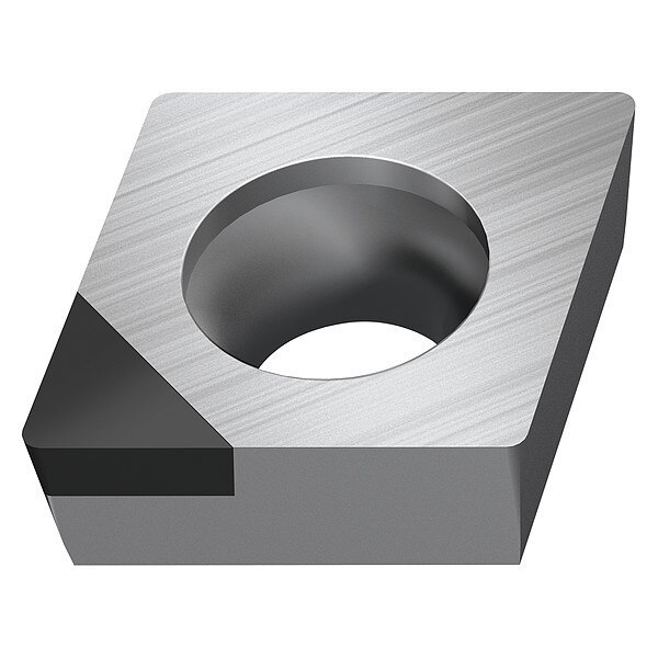 Diamond Turning Insert, Diamond, 7/32 in, CPGW, 80  Degrees, 1/64 in, PCD