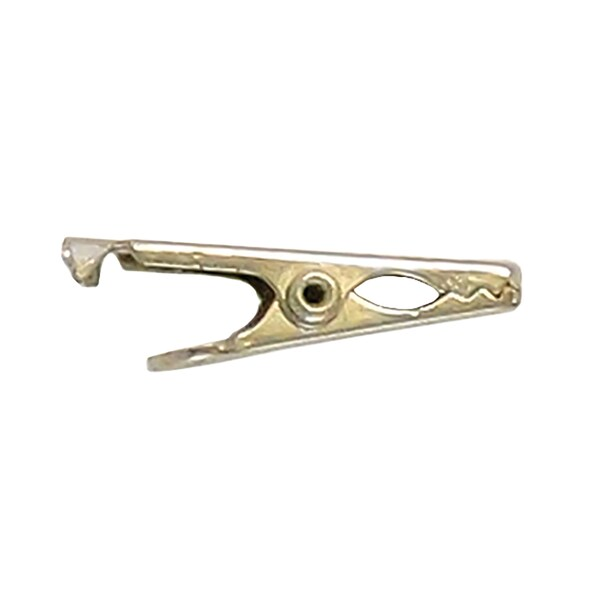 Alligator Clip, Medium Narrow Zinc Plate