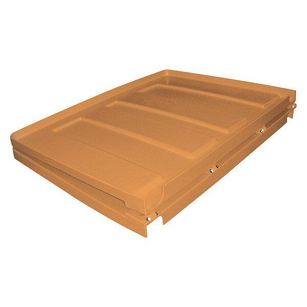 Truck Lid, Orange, Fits 45-9/10 cu. ft.