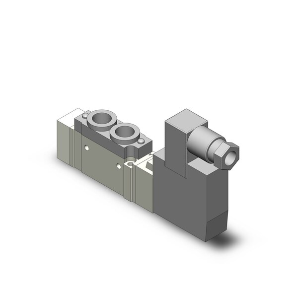 Valve, 5Body Prt, 2 Pstn, 110 VAC, 1/8