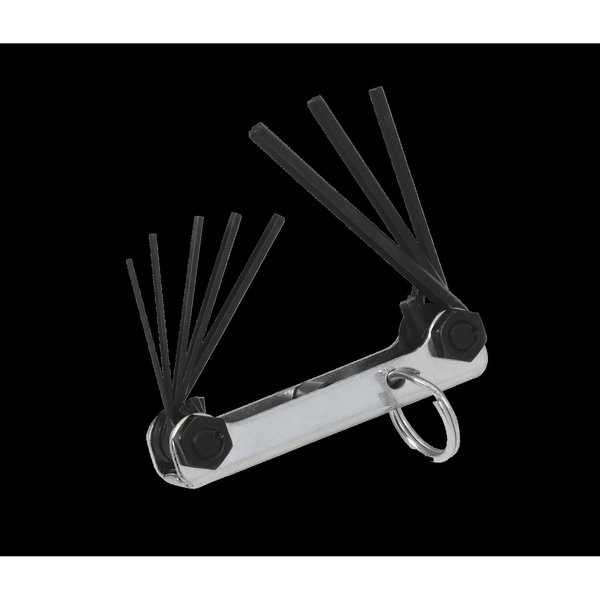 9 Piece SAE Fold-Up, Hex Key Set