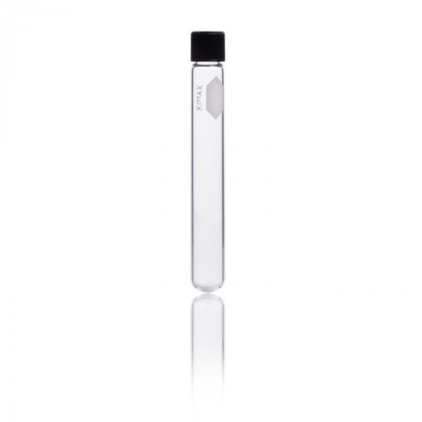 Culture Tube, 16mL, 125mm L, Glass, PK144