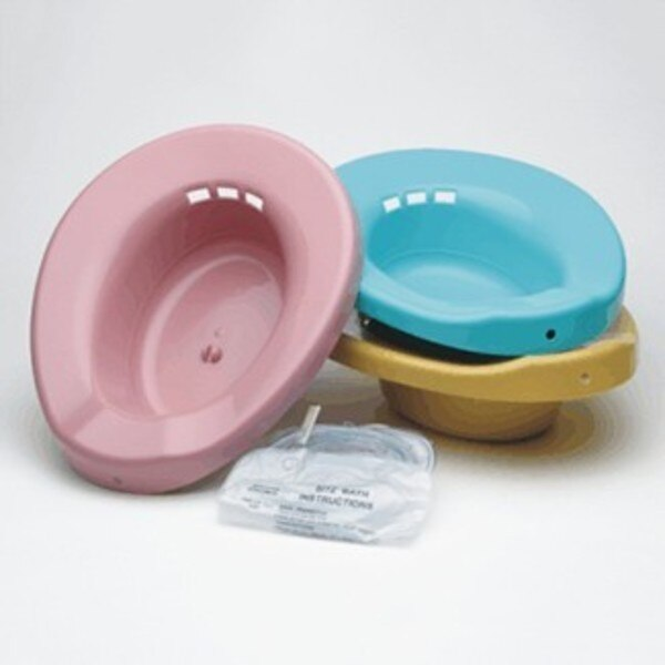 Sitz Bath, Elongated, Rose, PK14