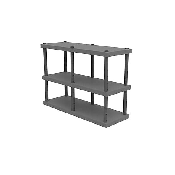 Dura-Shelf, Adjst, Solid Top, 66 x 24, 48