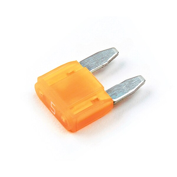 Mini Fuse W/Led, 5A, PK2