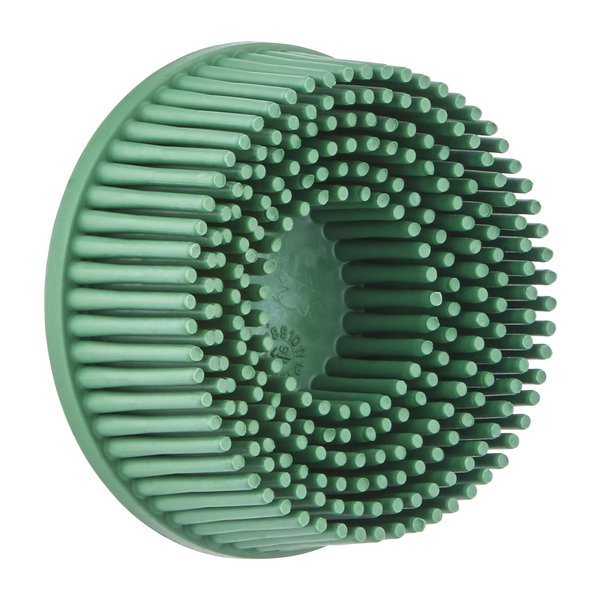 Roloc Bristle Disc, 2inx5/8 Tapered CRS, 4 bx/pk