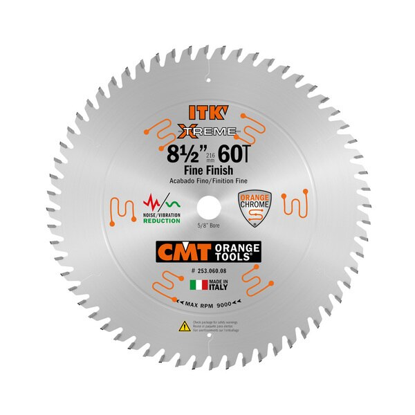 ITK Compnd Miter Saw Blade, 8-1/2