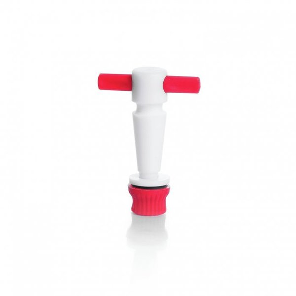 Stopcock Plug, White, 2 Sz