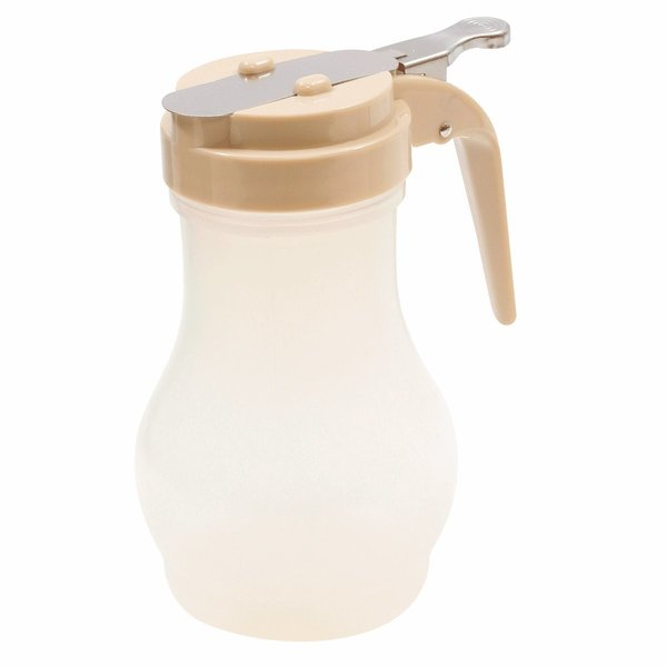 Syrup Dispenser, Teardrop, Almnd, 10oz, PK12