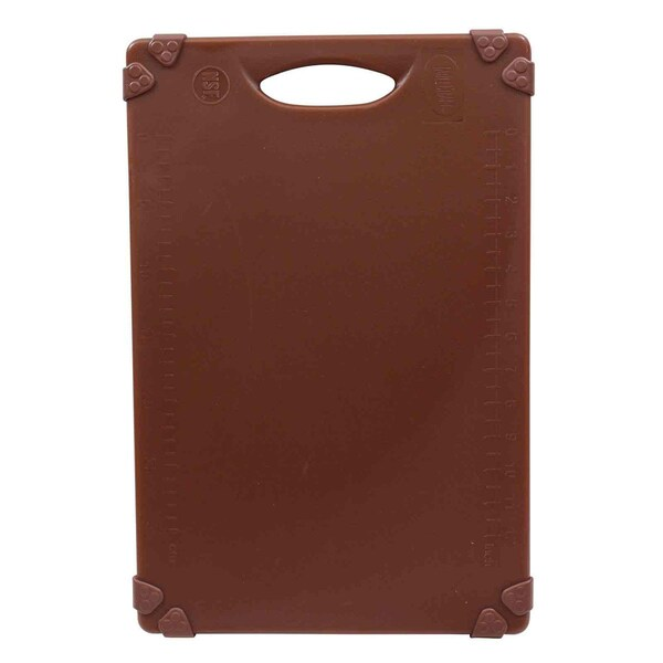 Grippy Cutting Board, Brown, 12