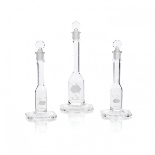 Micro Volumetric Flask, 5mL, Clear, PK6
