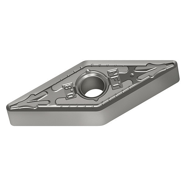 Diamond Turning Insert, Diamond, 3/8 in, VNGG, 35  Degrees, 1/64 in, Carbide