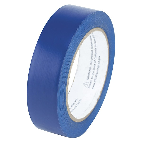 Aisle Marking Tape, Solid, Dark Blue, 1