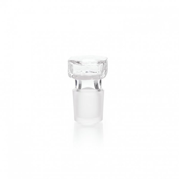 Medium Hex Head Stopper, Clear, 19/22 Sz